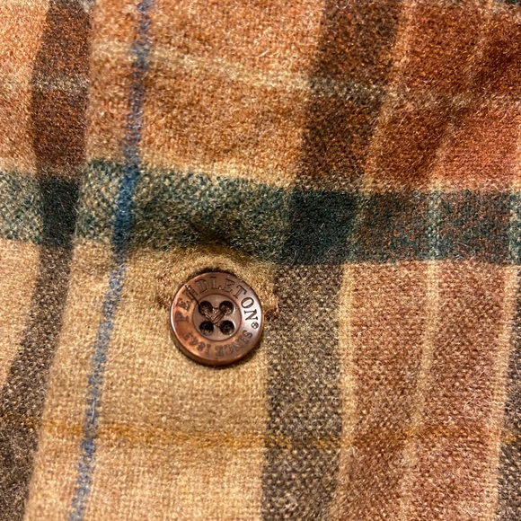 Pendleton the original boardshirt 100% virgin wool ranger plaid Large - Picture 10 of 13